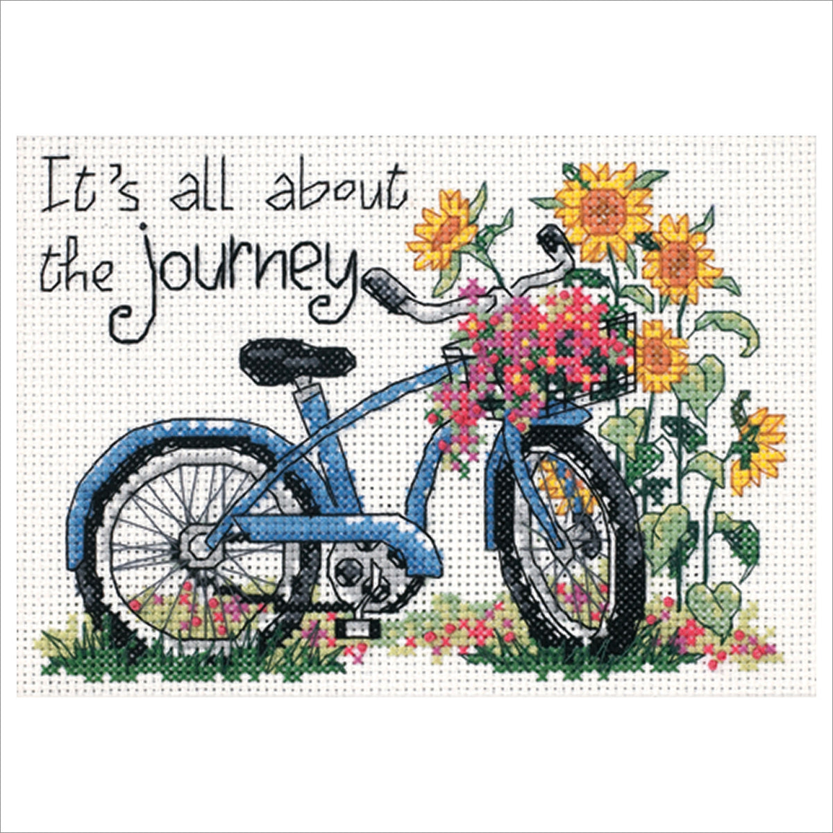 Dimensions The Journey Counted Cross Stitch Kit, 7" x 5"