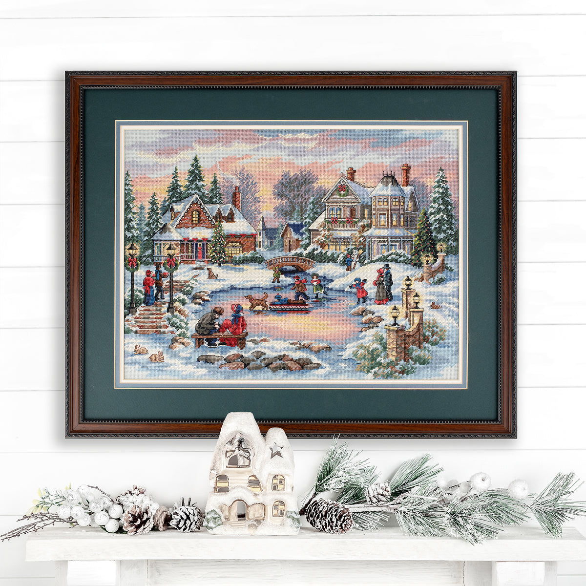 Dimensions Gold Collection A Treasured Time Counted Cross Stitch Kit, 16" x 12"