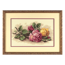 Dimensions Rose Cuttings Counted Cross Stitch Kit, 14" x 9"