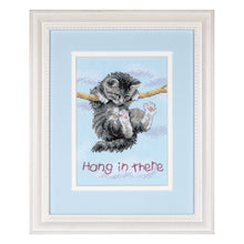 Dimensions Hang on Kitty Counted Cross Stitch Kit, 5" x 7"