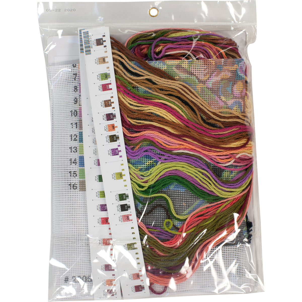 Dimensions Hydrangea Bloom Needlepoint Kit, 14" x 14"