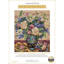 Dimensions Gold Collection Oriental Splendor Counted Cross Stitch Kit, 12" x 14"