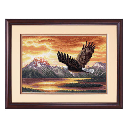 Dimensions Gold Collection Silent Flight Counted Cross Stitch Kit, 16" x 11"
