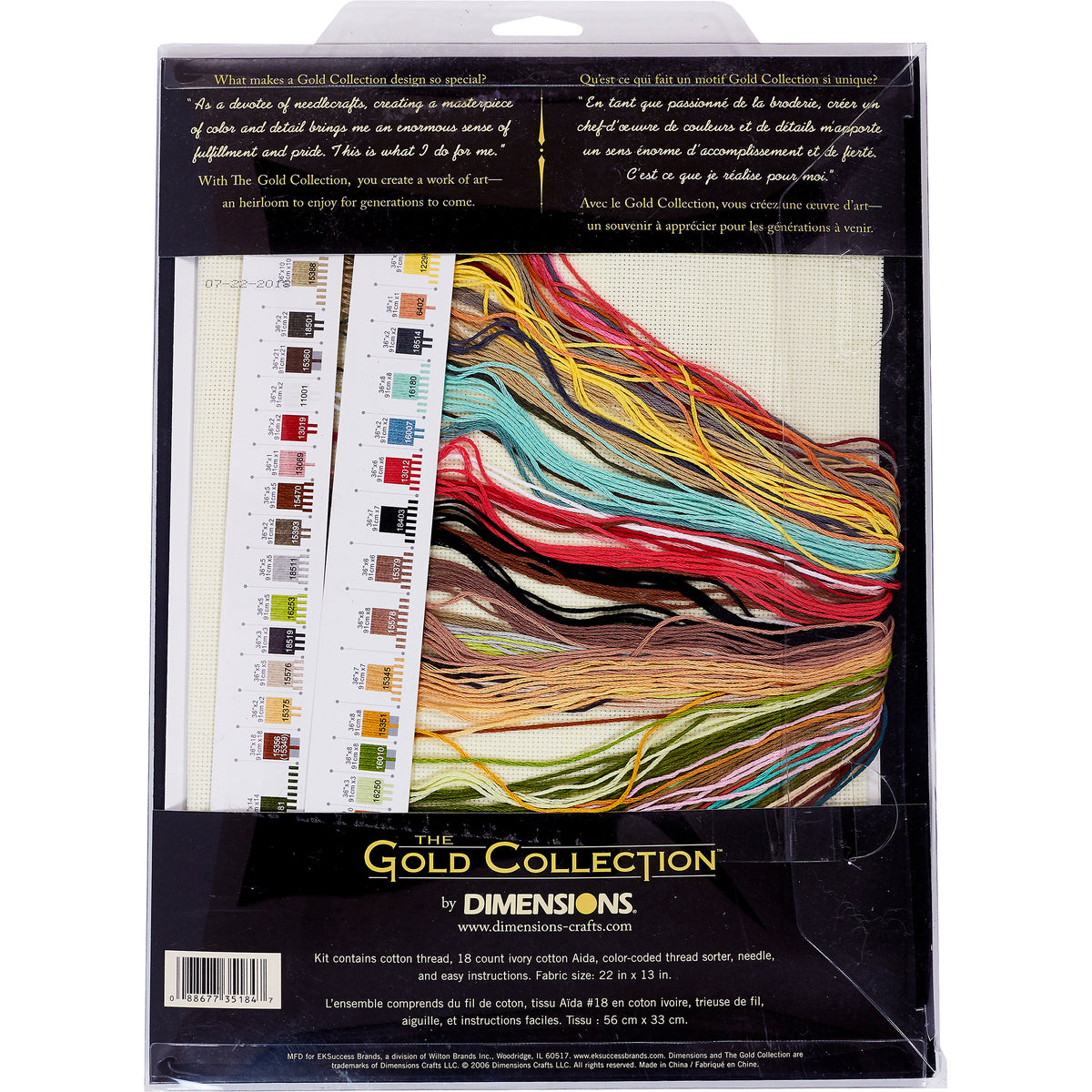 Dimensions Gold Collection Kitty Litter Counted Cross Stitch Kit, 18" x 9"