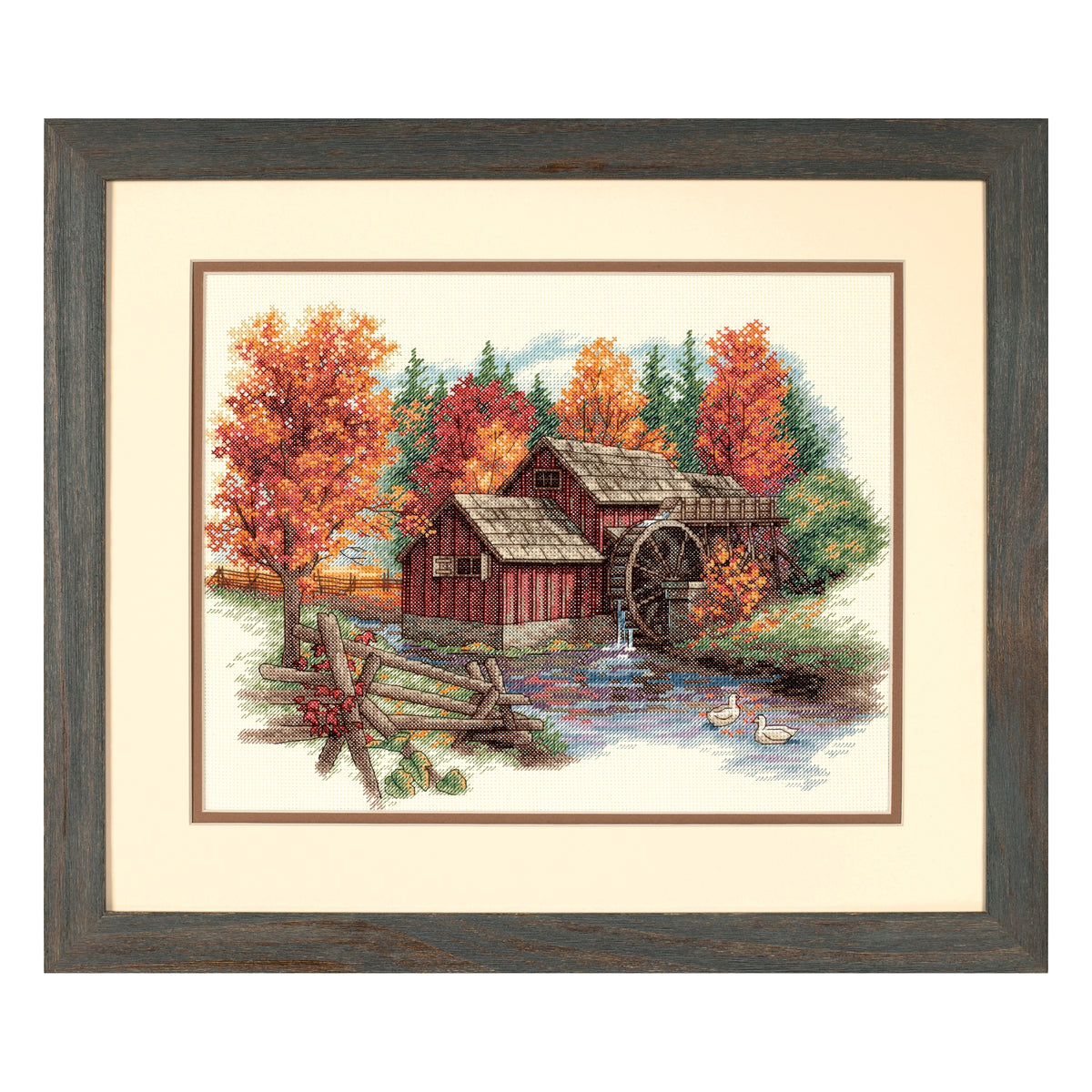 Dimensions Glory of Autumn Counted Cross Stitch Kit, 14" x 11"