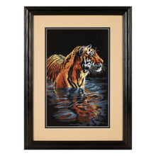 Dimensions Tiger Chilling Out Counted Cross Stitch Kit, 9" x 14"