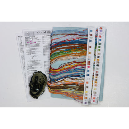 Dimensions Gold Collection European Bistro Counted Cross Stitch Kit, 16" x 11"