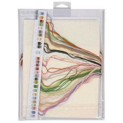 Dimensions Flowers in Tall Vase Counted Cross Stitch Kit, 16" x 11"