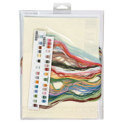 Dimensions Peaceful Lake House Counted Cross Stitch Kit, 14" x 11"