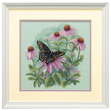 Dimensions Butterfly & Daisies Counted Cross Stitch Kit, 11" x 11"