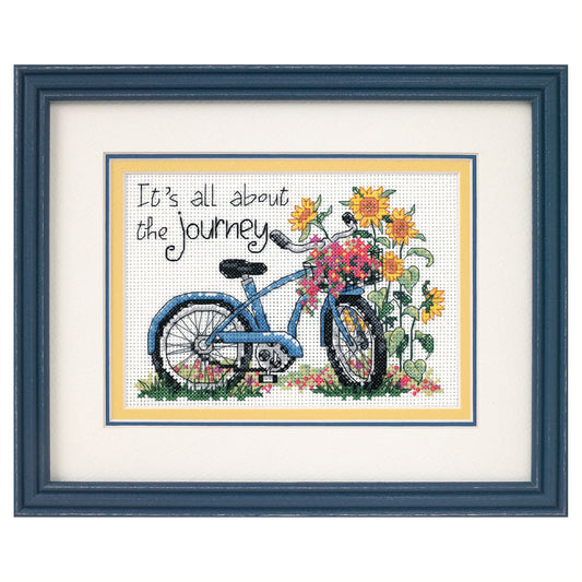 Dimensions The Journey Counted Cross Stitch Kit, 7" x 5"