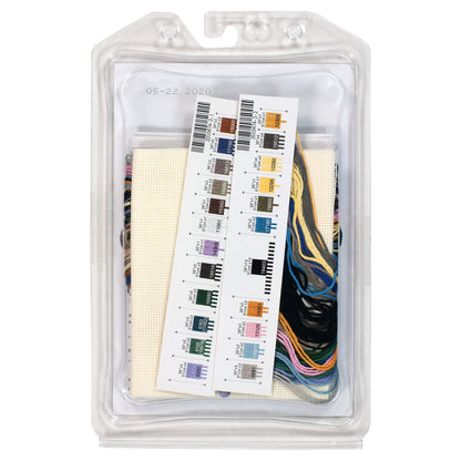 Dimensions Gold Collection Petite Morning Lake Counted Cross Stitch Kit, 7" x 5"