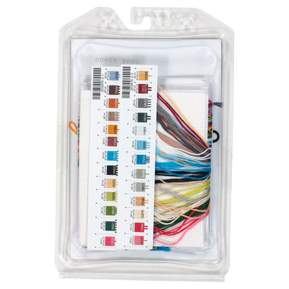 Dimensions Gold Collection Petite Overlook Cafe Counted Cross Stitch Kit, 7" x 5"