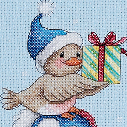 Dimensions Stack of Critters Stocking Counted Cross Stitch Kit, 16" long
