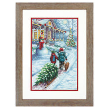 Dimensions Christmas Tradition Counted Cross Stitch Kit, 9" x 14"