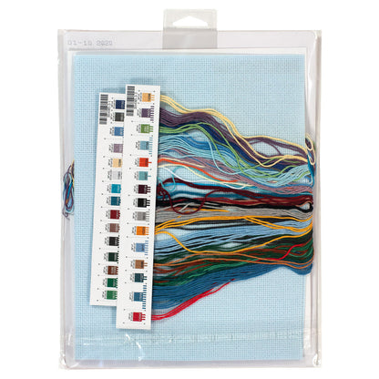 Dimensions Christmas Tradition Counted Cross Stitch Kit, 9" x 14"
