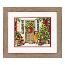 Dimensions Home for the Holidays Counted Cross Stitch Kit, 10" x 8"