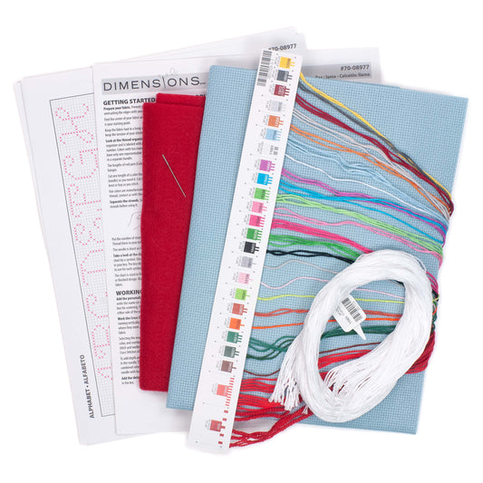 Dimensions Llama Stocking Counted Cross Stitch Kit, 16" long