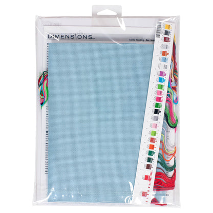 Dimensions Llama Stocking Counted Cross Stitch Kit, 16" long