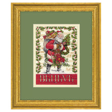 Dimensions Gold Collection Petite Believe in Santa Counted Cross Stitch Kit, 5" x 7"