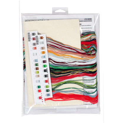 Dimensions Santa’s Truck Stocking Counted Cross Stitch Kit, 16" long