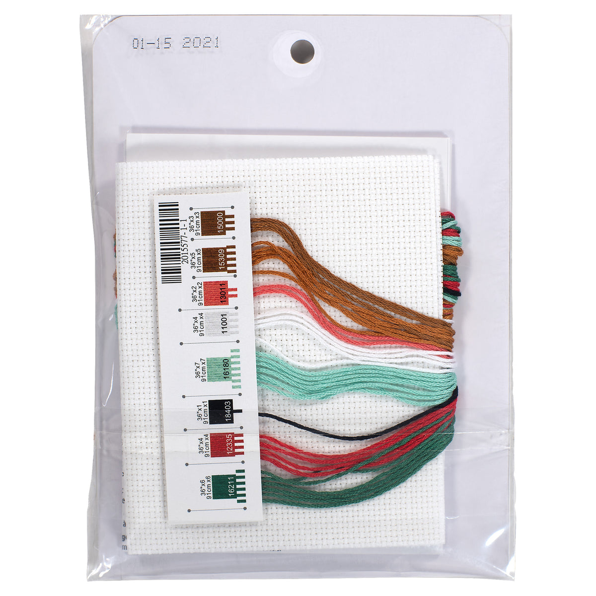 Dimensions Nordic Winter Counted Cross Stitch Kit, 5" x 7"