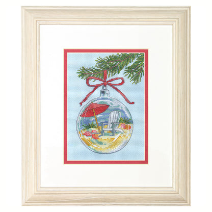 Dimensions Beach Ornament Counted Cross Stitch Kit, 5" x 7"