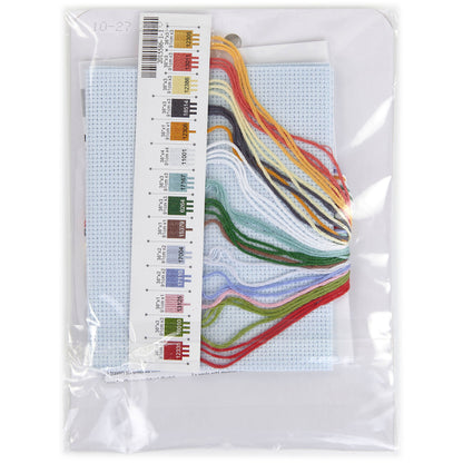 Dimensions Beach Ornament Counted Cross Stitch Kit, 5" x 7"