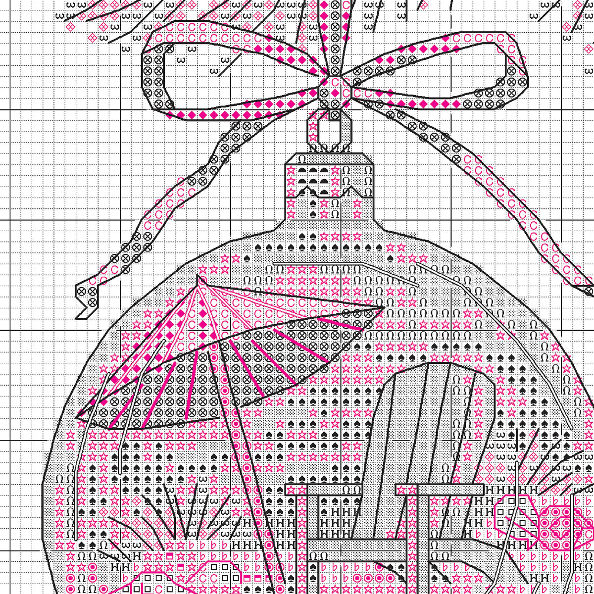 Dimensions Beach Ornament Counted Cross Stitch Kit, 5" x 7"