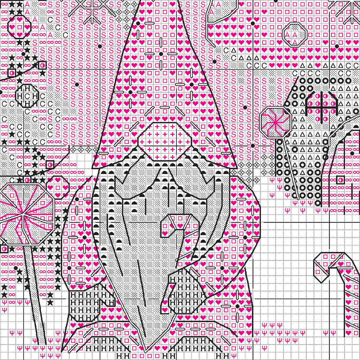 Dimensions Gnome for the Holidays Counted Cross Stitch Kit, 6" x 6"