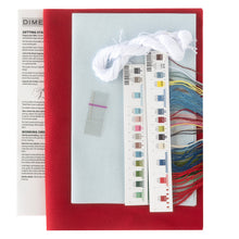 Dimensions Skating Stocking Counted Cross Stitch Kit, 16" long