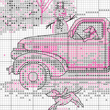 Dimensions Joy Ride Counted Cross Stitch Kit, 7" x 5"
