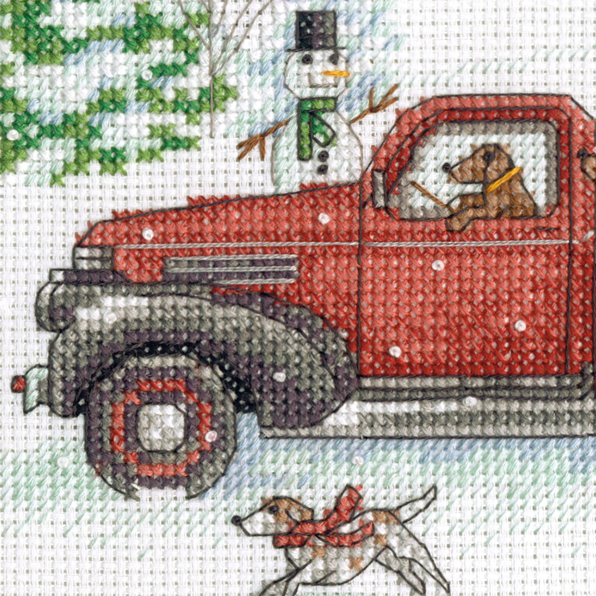 Dimensions Joy Ride Counted Cross Stitch Kit, 7" x 5"