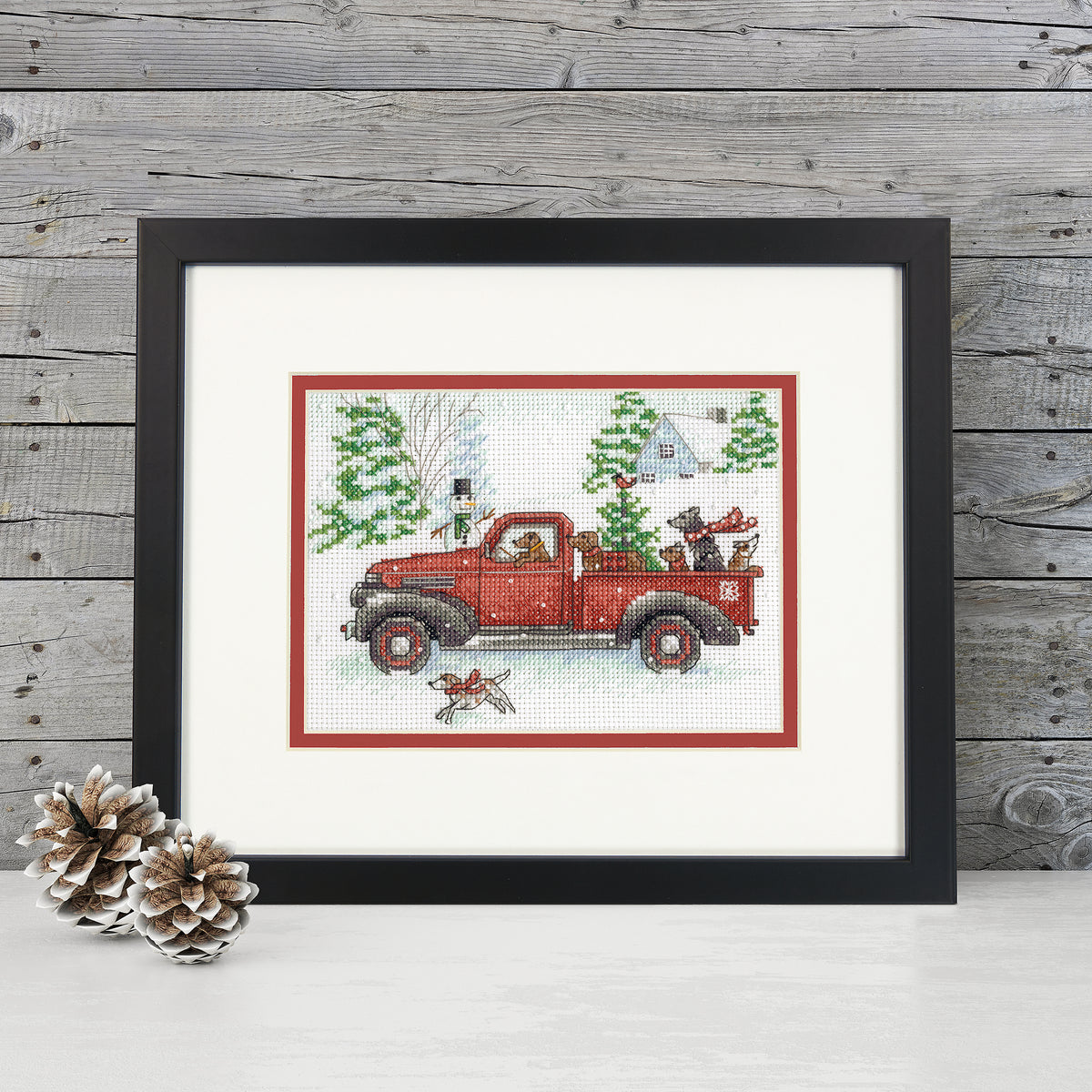 Dimensions Joy Ride Counted Cross Stitch Kit, 7" x 5"