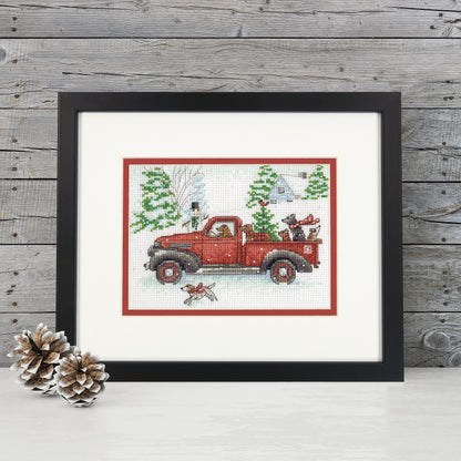 Dimensions Joy Ride Counted Cross Stitch Kit, 7" x 5"