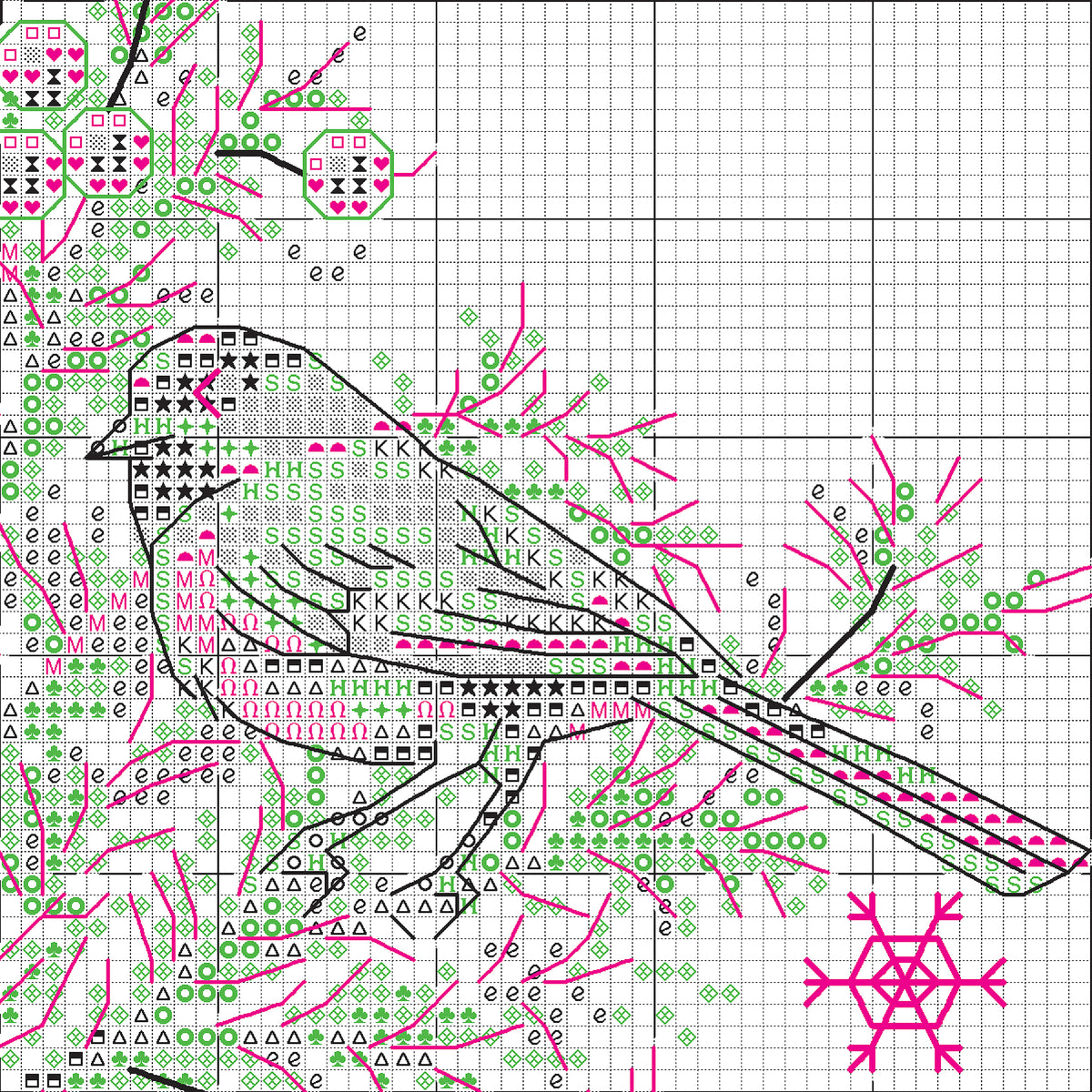Dimensions Holiday Tree Counted Cross Stitch Kit, 8" x 10"