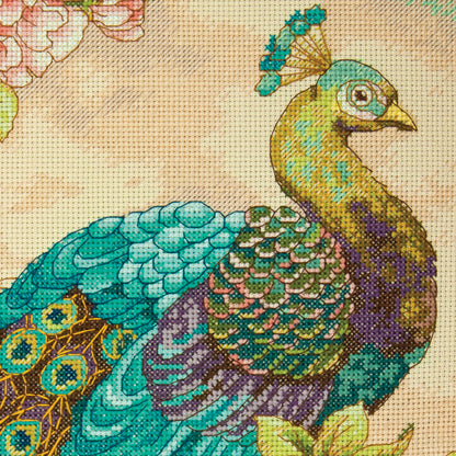 Dimensions Indian Peacock Counted Cross Stitch Kit, 9" x 15"