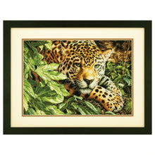 Dimensions Gold Collection Leopard in Repose Counted Cross Stitch Kit, 16" x 11"