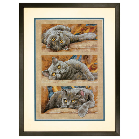 Dimensions Max the Cat Counted Cross Stitch Kit, 10" x 15"