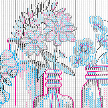 Dimensions Mason Jar Lineup Counted Cross Stitch Kit, 18" x 7"