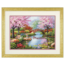 Dimensions Gold Collection Japanese Garden Counted Cross Stitch Kit, 16" x 12"