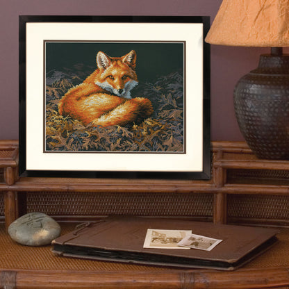 Dimensions Sunlit Fox Counted Cross Stitch Kit, 14" x 11"