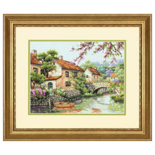 Dimensions Village Canal Counted Cross Stitch Kit, 13" x 10"