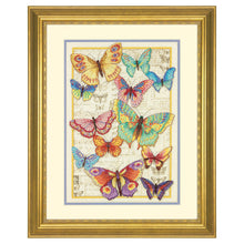 Dimensions Gold Collection Butterfly Beauty Counted Cross Stitch Kit, 10" x 14"