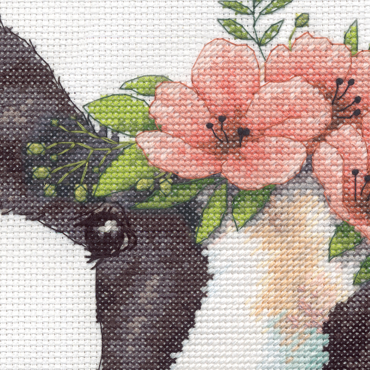 Dimensions Sweet Cow Counted Cross Stitch Kit, 12" x 12"