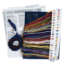 Dimensions Gold Collection Garden in Gold Counted Cross Stitch Kit, 11" x 15"