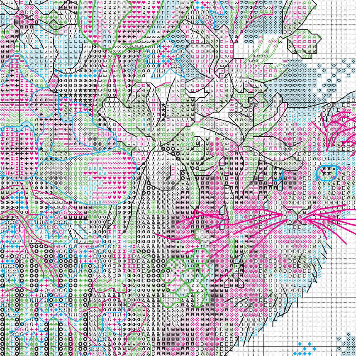 Dimensions Gold Collection Garden in Gold Counted Cross Stitch Kit, 11" x 15"