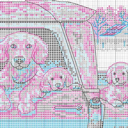 Dimensions Golden Ride Counted Cross Stitch Kit, 14" x 10"