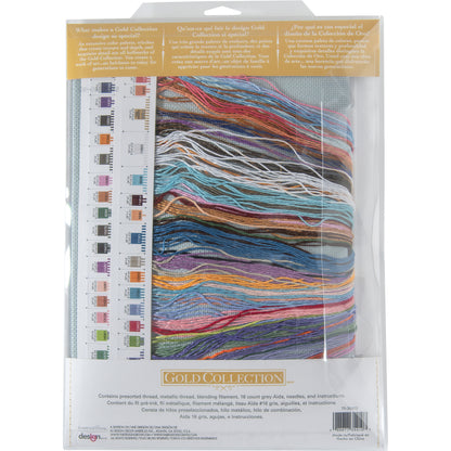 Dimensions Gold Collection Summer Fairy Counted Cross Stitch Kit, 14" x 12"
