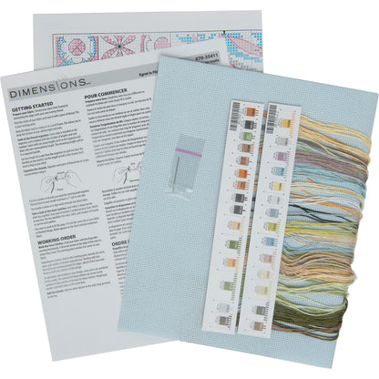 Dimensions Egret in Flight Counted Cross Stitch Kit, 14" x 9"